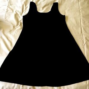 Black bathing suit cover up. sz. M